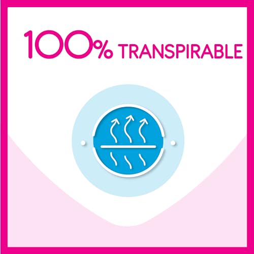 Carefree Cotton Feel Normal Sin Fragancia Protegeslips (20 unidades), protege slips de absorbencia normal y transpirables, protege slips para todo tipo de braguitas - imagen 2