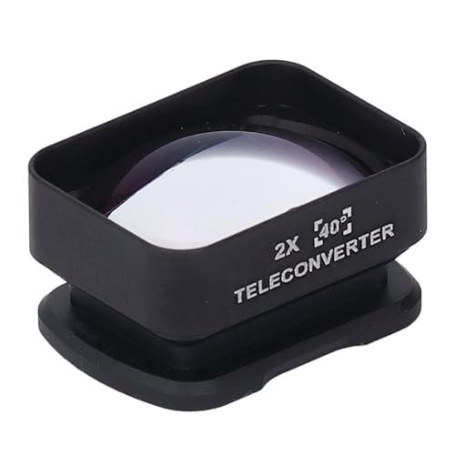 Yctze Lente Zoom 2X per Tasca 3 Ad Alta Definizione Fotografia a Lunga Distanza Comoda e Portatile, Compatibile con Osmo 3 Attacco Magnetico