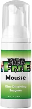 Nit Free Professional Lice Kit - 3 Step Kit Mousse 4oz, Shampoo 8oz Professional Stainless Steel Terminator Comb