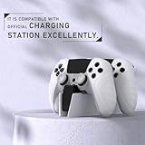 PlayVital Guardian Edition Anti-Slip Ergonomic Silicone Cover Case for ps5 Edge Controller, Soft Rubber Protector Skin for ps5 Edge Wireless Controller with Thumb Grip Caps - Glow in Dark - Green - Image 7