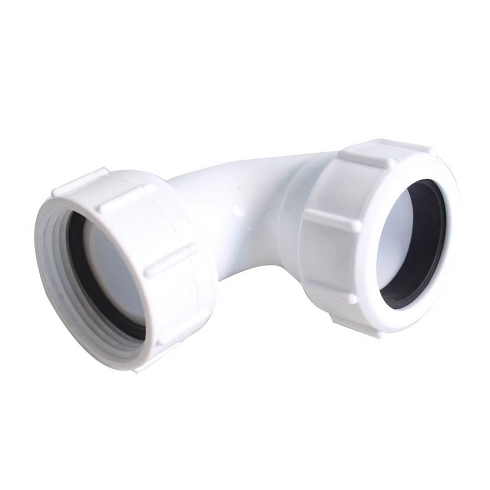 Pipe Connector 47.5mm to 40mm Kitchen ReducerPVC Pipe Adapter Bath Waste Pipe Joiner ittings for Bath Kitchen Sink, Shower Tray