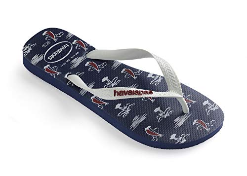 Chinelo Top Nautical, Havaianas, Masculino, Marinho/Branco/Branco, 41/42