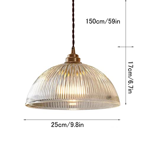 Lámpara colgante de cristal y latón de alta calidad para proyectos B&B 8