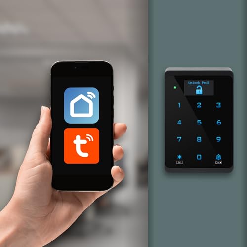 Elektronisches ferngesteuertes Schloss, Smart Schloss - intelligente Sicherheit mit WiFi und PIN
