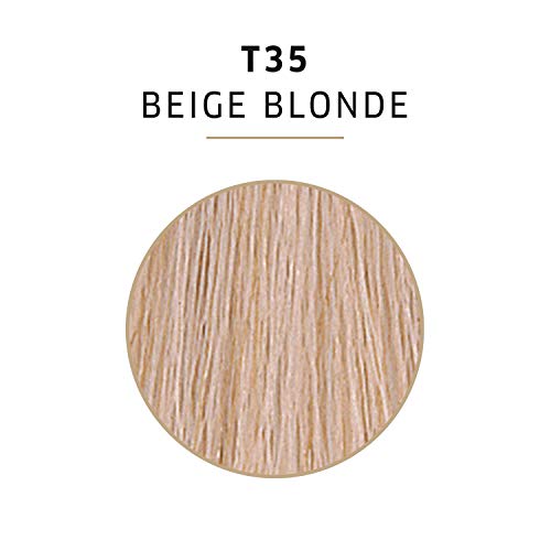 WELLA Color Charm Hair Toner, Neutralize Brass With Liquifuse Technology, T35 Beige Blonde, 1.4 oz (Pack of 2)