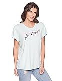  Levi\'s Mujer Camiseta Manga Corta Camisa - Azul - 1X