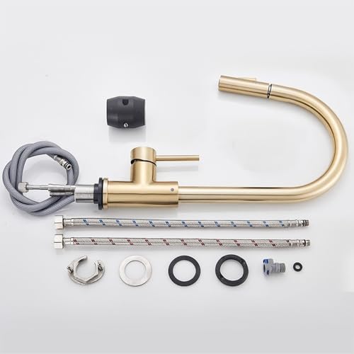 Surface brossée rotative pour ce mitigeur de cuisine qui simplifie la vaisselle - 7