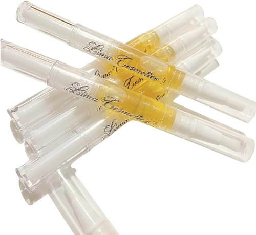 Nail Care Pen Hardener Treatment Cuticle Oil Set Treatment With Soft Brush For Nails Moist And