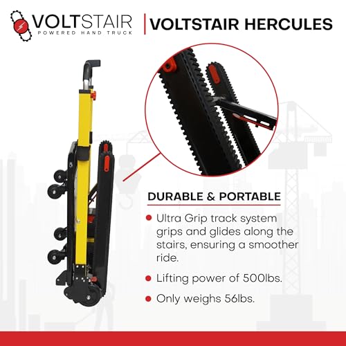 Carretilla eléctrica portátil para escaleras 500 lb miniatura 3
