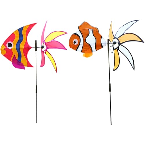 Éolienne de jardin – Moulin à vent résistant aux intempéries pour jardin, terrasse, porche, arrière-cour