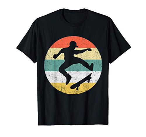 Skateboarding Shirt Vintage Retro Skateboarder Shirt Camiseta