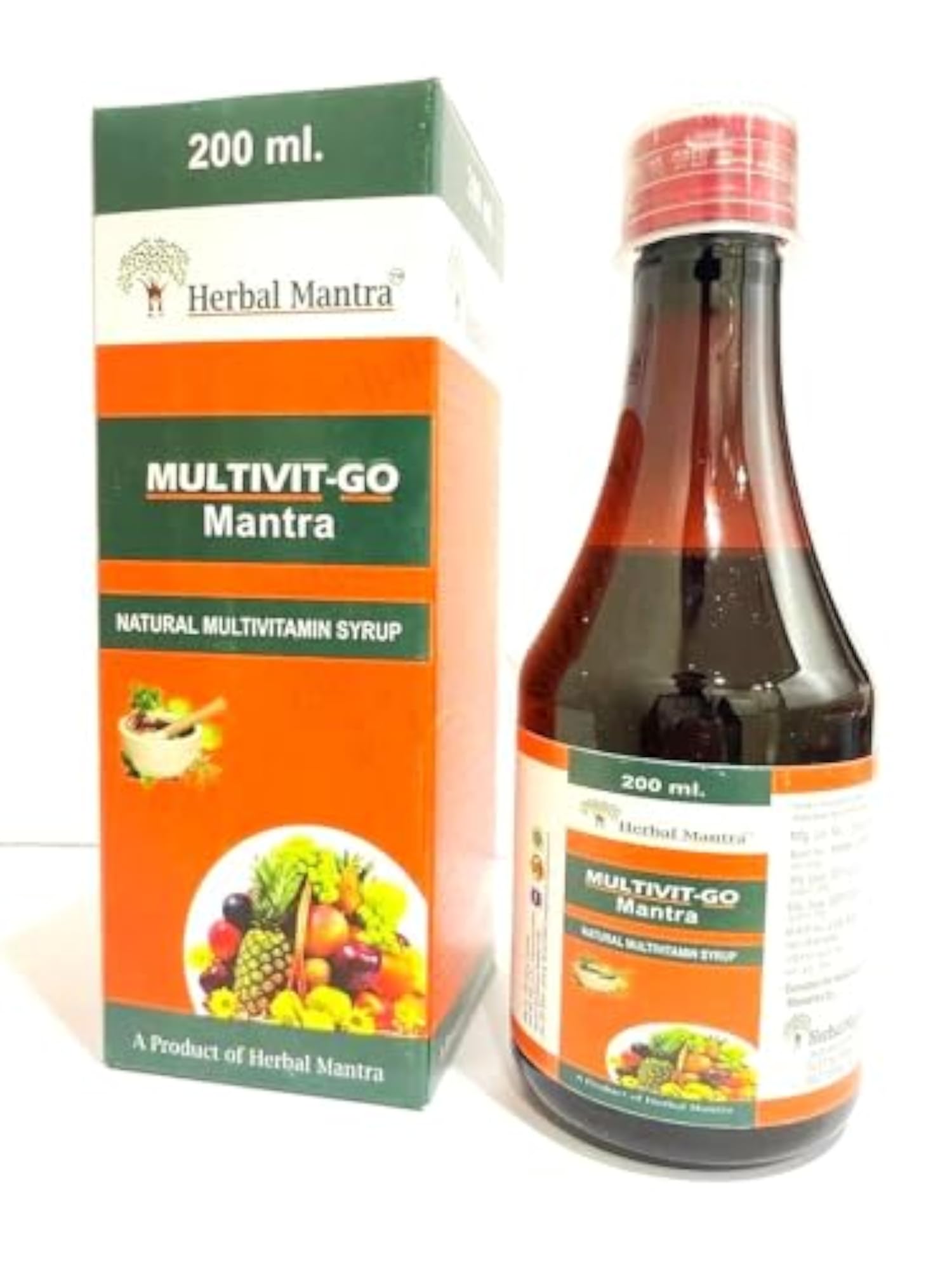MULTIVI-GO Mantra Multivitamin Syrup for Energy & Immunity