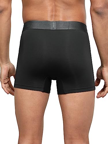 Jockey IC28 Men's Tactel Microfiber Elastane Stretch Solid Trunk with Moisture Move Treatment - Image 4