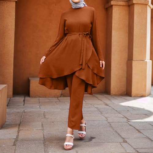 Robe musulmane 2 pièces de style Turquie avec finitions soignées - 2