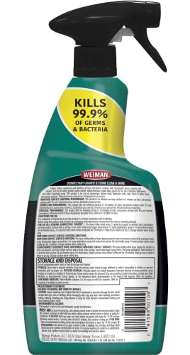 Weiman Disinfectant Granite Daily Clean & Shine, 24 Fl Oz (Pack Of 1) #TOP1
