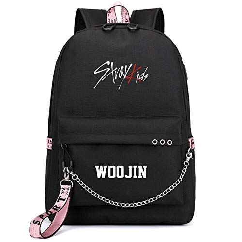 Changbin Seungmin Backpack (Woojin, Black)
