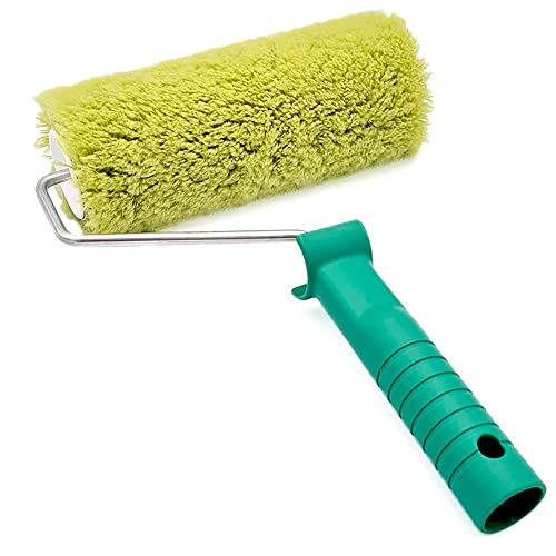 Ynkus - Pintar Paredes Rugosas, Gotelé, Fachadas y Muros | Rodillo Poliamida Hilo Verde (18cm)