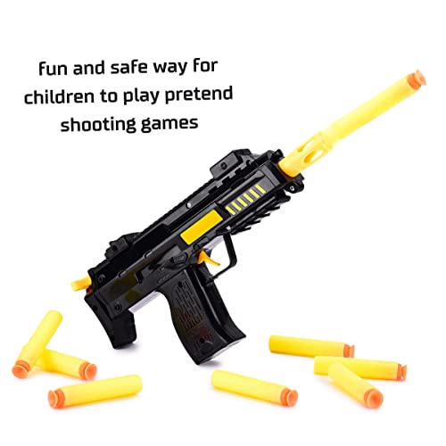 Image of Blaze Gun with 7 Safe Soft Foam Bullets | Fun Target Shooting Battle Fight Game for Kids Boys