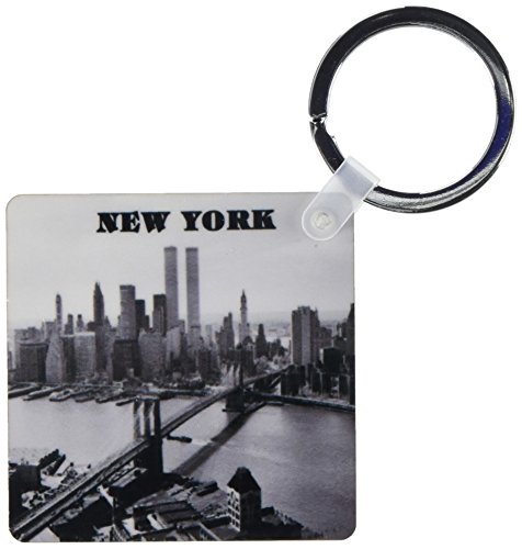 Photo de 1972 Brookly Bridge porte-clés Twin Towers souvenir nostalgique lot de 2