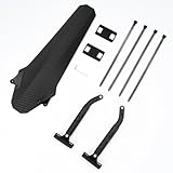 RichVibe Juego de guardabarros para rueda trasera de bicicleta, ciclocross