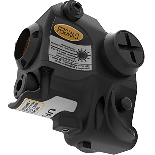 Laspur Advanced Optics Tactical Sub Compact Rail Mount Laser Sight With High Lumen Flashlight Light Integrated Combo For Pistol Rifle Handgun Gun (Red) #TOP7