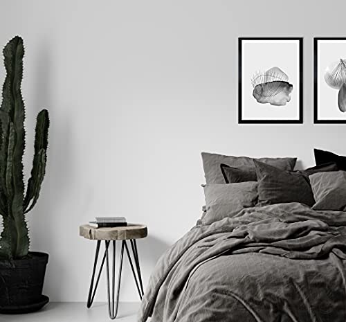 pf+a REAL GLASS A3 Black Frame Glass - PREMIUM A3 Picture Frame Black - Oxford A3 Print Portrait and Landscape Display - Image 3