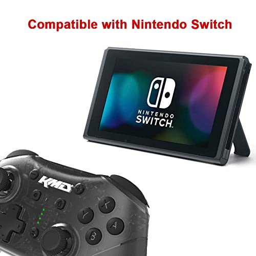 Mando Kmd Switch Pro Wireless Controller Red con control de movimiento para consola Nintendo 2