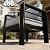 LayinSun Outdoor Aluminum Furniture Set, 4 Pieces Patio Sectional Conversation Chat Sofa Modern Seating Set with Coffee Table