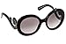 Produktbild Prada Barocke Runde Sonnenbrille in schwarz grau Farbverlauf PR 27NS 1AB3M1 55 55 Grey Gradient