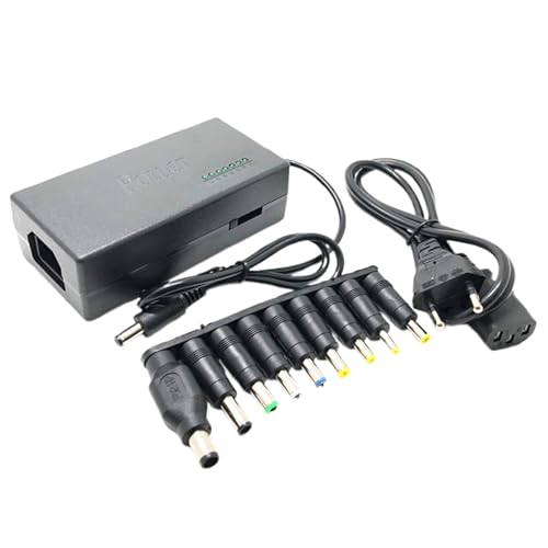 Caricatore per computer portatile multiporta - Kit adattatore con 9 punte del connettore | Adattatore di alimentazione regolabile 12-24V per laptop, tablet PC, Ultrabook, CHARGI