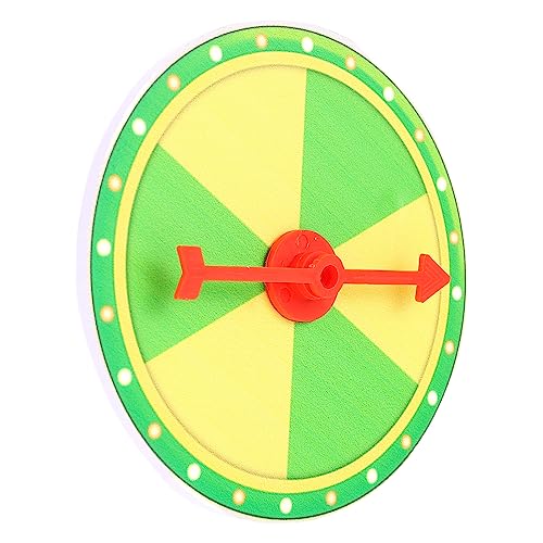CIYODO DIY Game Prop Wall Hanging Prize Wheel Plastic Game Fun and Practical Easy to Carry