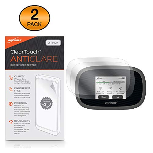 Boxwave Screen Protector Compatible With Verizon Jetpack Mifi 8800L - Cleartouch Anti-Glare (2-Pack), Anti-Fingerprint Matte Film Skin For Verizon Jetpack Mifi 8800L #TOP1