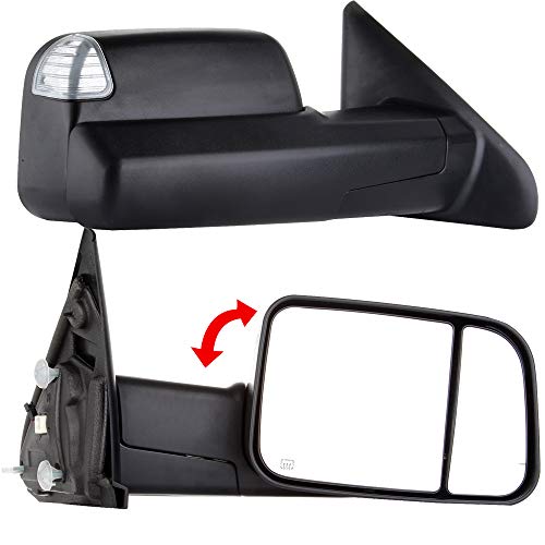 Image of ANPART Towing Mirrors Fit For Dodge For Ram-Variantion 20250924 (For 2002-2008 Dodge/Ram-Power Adjusted Housing)