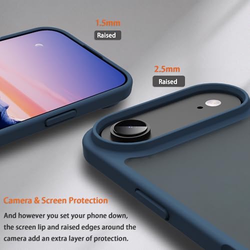 Image of iPhone air Case,Translucent Matte(Dark Blue)