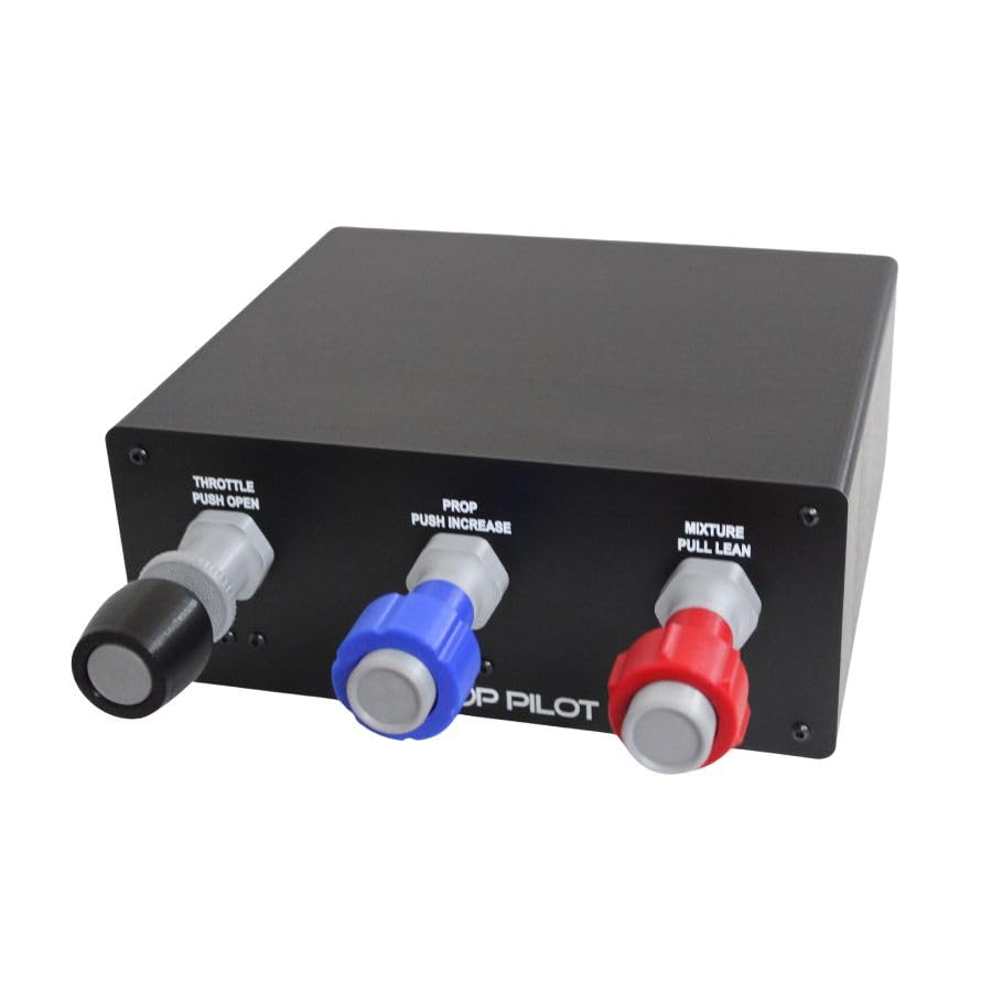 Desktop Pilot - Cessna 172 TPM Vernier Throttle Box for Flight Simulators