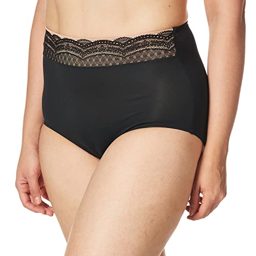 Image of Warner's Women's No Pinching No Problem Microfiber With Lace Brief
