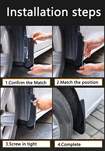 Garde-boue avant arrière pour MG GS 2015-2019 protections de roue - 7