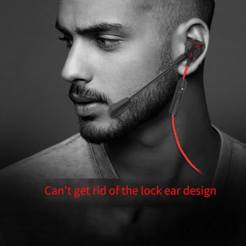 NiuLumea Auriculares intrauditivos con cable con micrófono para juegos y deportes electrónicos, cancelación de ruido, compatibles con dispositivos móviles de PC, para diseño compacto y portátil, 5 x 5 - imagen 9