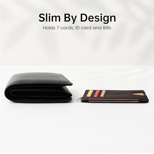 Mayski Slim Wallet, Credit Card Holder for Women, Minimalist Front Pocket RFID Blocking Card Cases, Small Wallet Women Men(CH Coffee) - image 8