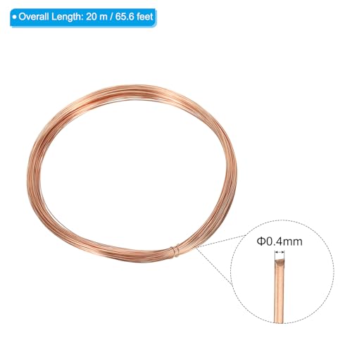 PATIKIL 49 Feet Solid Bare Copper Wire - Image 2
