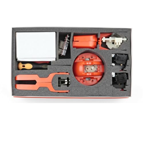Image of Arduino TinkerKit Braccio Robotic Arm Kit Compatible with Arduino | DIY Programmable Robot Arm with High-Torque Servo Motors | STEM Learning & Robotics Projects for Students & Makers