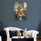 Zoom IMG-2 gfxezzlh cocker spaniel su toiletwall