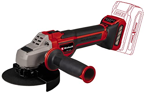 Einhell Professional Meuleuse d’angle Ø125mm sans fil TP-AG 18/125 CE Q Li Power X-Change (18V,...