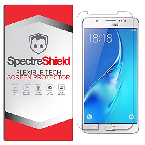 Spectre Shield Screen Protector For Samsung Galaxy J7 Screen Protector (2017) Case Friendly Accessories Flexible Full Coverage Clear Tpu Film #TOP25