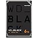 WD_BLACK 6TB Gaming Internal Hard Drive HDD - 7200 RPM, SATA 6 Gb/s, 128 MB Cache, 3.5