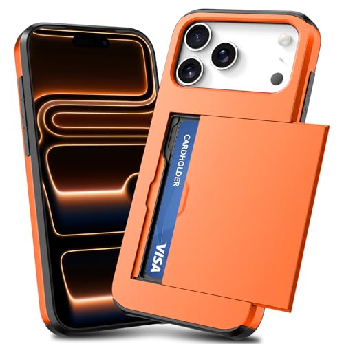 Coque portefeuille iPhone 17 Pro Max fine protège des chutes et remplace le portefeuille