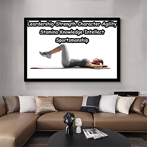 Lirong Leadership Strongth Character Motivational Inspirational Posters Home Decor Wall Art Print For Gym Motivational Quotes Poster Printing 16X24Inch(40X60Cm) #TOP3