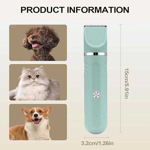 Kit de toilettage pour chien de qualité supérieure avec tondeuse ergonomique - 5