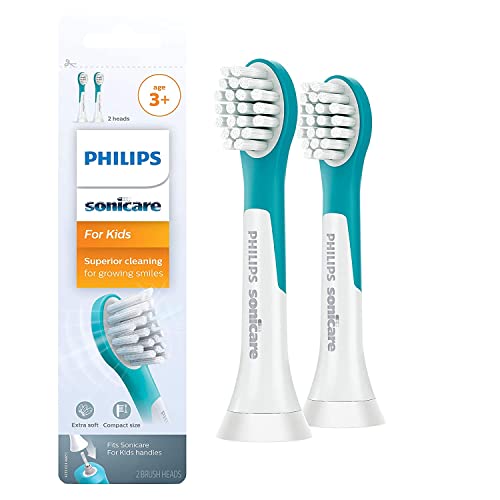 Philips Sonicare For Kids Hx6032 - Set De 2 Cabezales Mini Para Cepillo De Dientes, A Partir De Los 4 Años Philips Sonicare For Kids Hx6032 - Set De 2 Cabezales Mini Para Cepillo De Dientes, A Partir De Los 4 Años