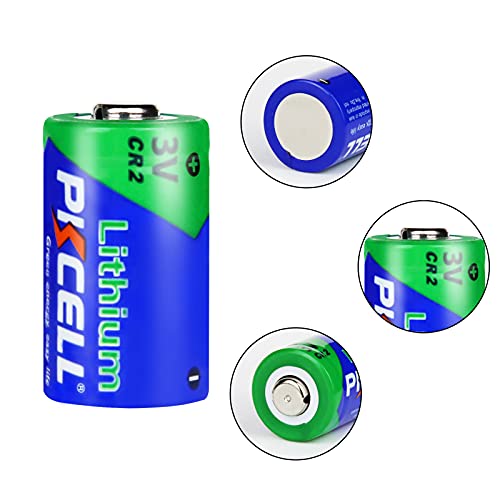 Pkcell Cr2 3V Battery Cr2 Lithium Battery Cr15H270 3V 850Mah Lithium Photo Battery For Motion Sensors (2Pc) #TOP4